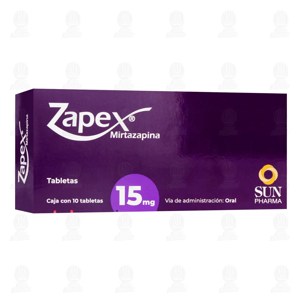 ZAPEX MIRTAZAPINA 15 MG 10 TABLETAS