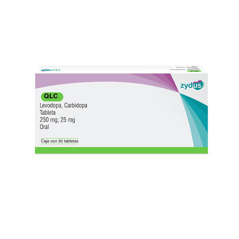 QLC LEVODOPA, CARBIDOPA C/ 30 TABLETAS
