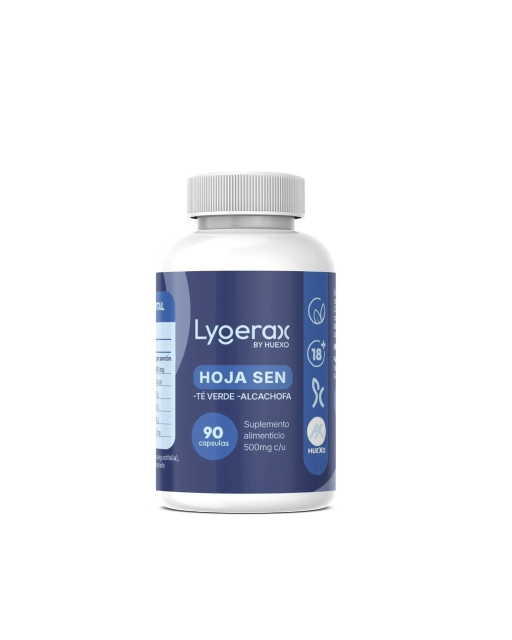SUPLEMENTO ALIMENTICIO LIGERAX (HOJA SEN, ALCACHOFAS, TE VERDE)