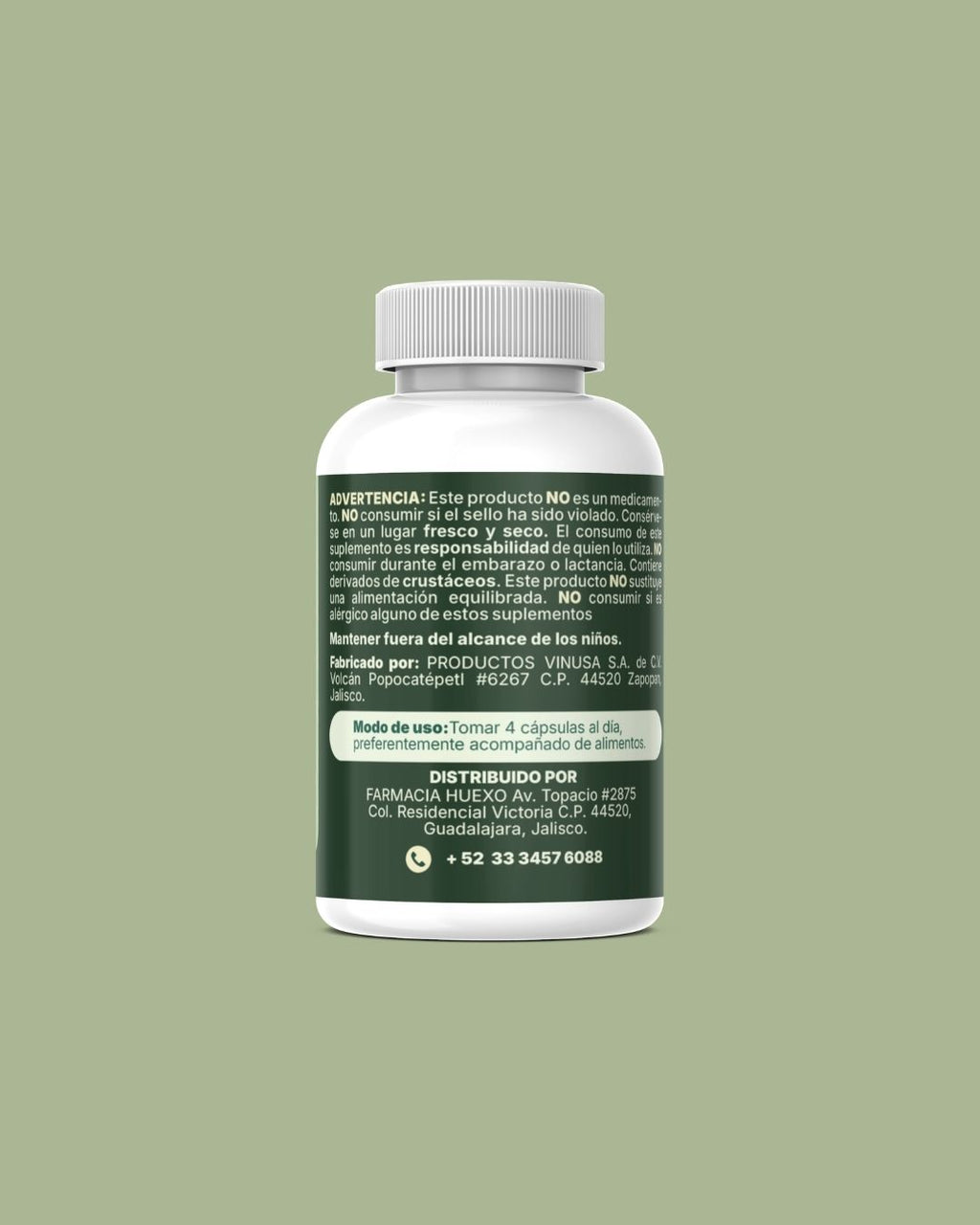Articulax (glucosamina, condroitina, colágeno tipo II)