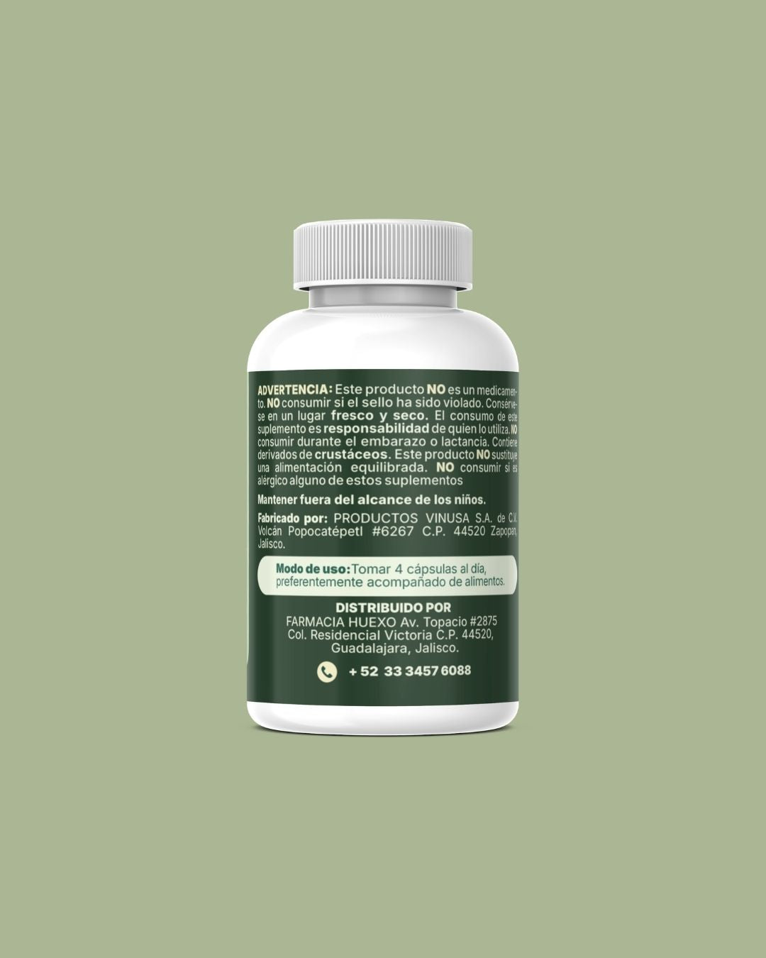 Articulax (glucosamina, condroitina, colágeno tipo II)
