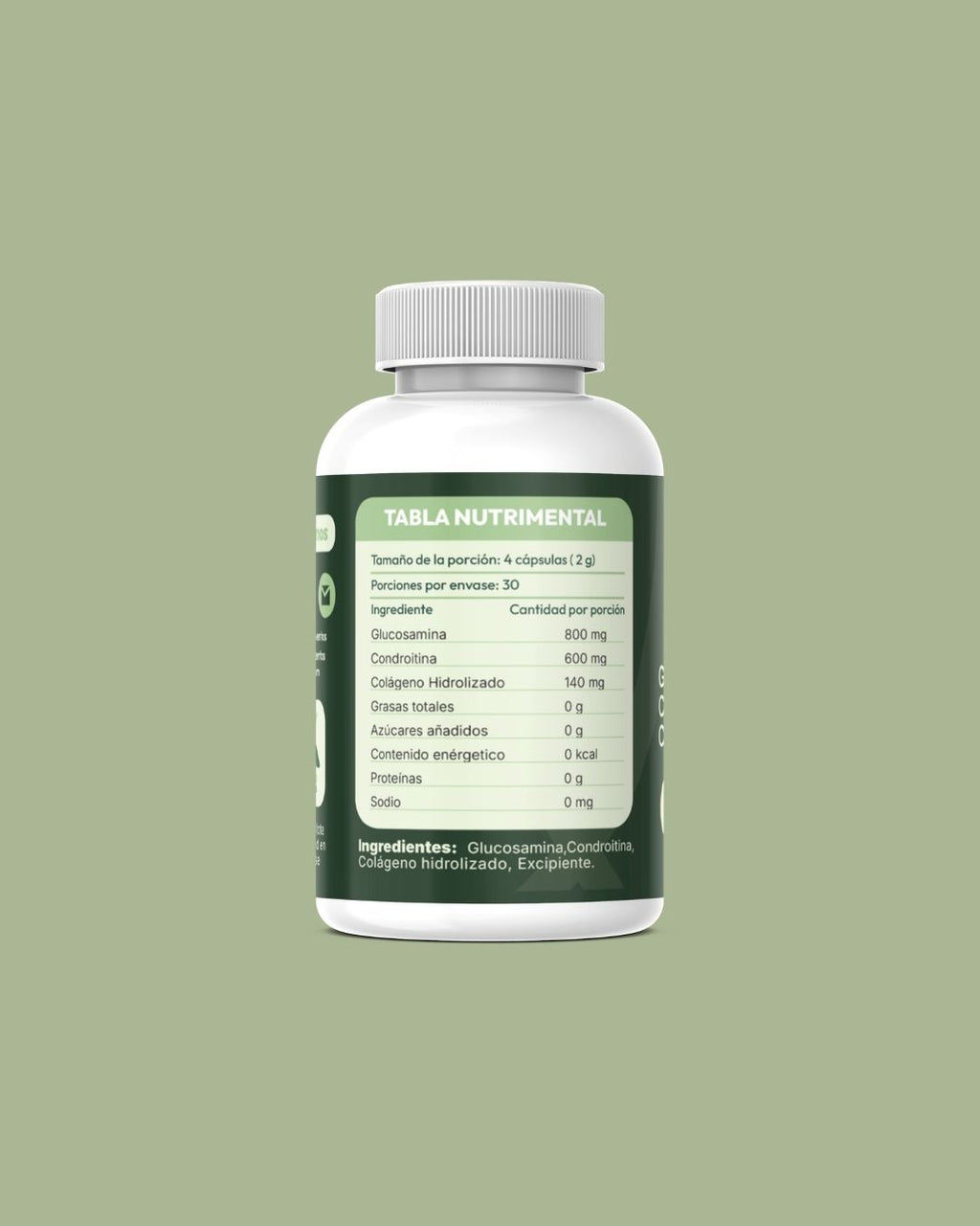 Articulax (glucosamina, condroitina, colágeno tipo II)