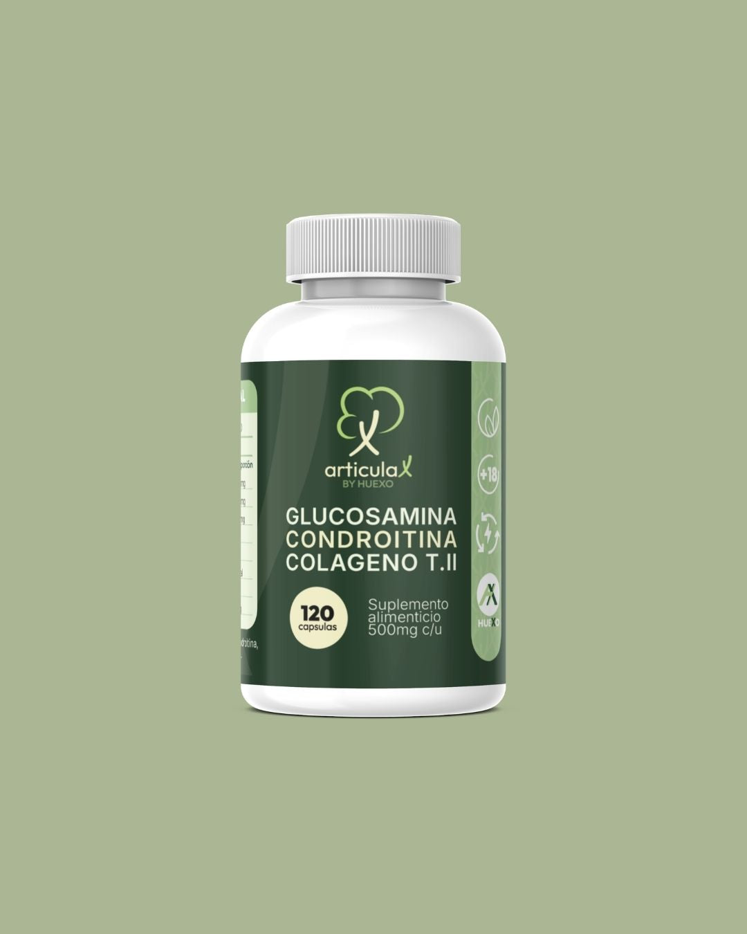 Articulax (glucosamina, condroitina, colágeno tipo II)